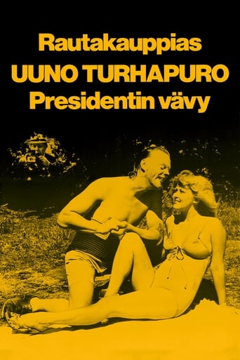 Leffajuliste elokuvalle Rautakauppias Uuno Turhapuro, presidentin vävy